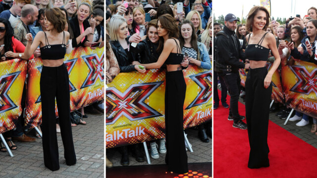 FANSEN BEKYMRET: Cheryl virket i godt humør og tok seg gladelig tid til fansen i Manchester onsdag, men flere mener at den vakre stjernen er blitt bekymringsverdig slank. Foto: NTB Scanpix FANSEN BEKYMRET: Cheryl virket i godt humør og tok seg gladelig tid til fansen i Manchester onsdag, men flere mener at den vakre stjernen er blitt bekymringsverdig slank. Foto: NTB Scanpix